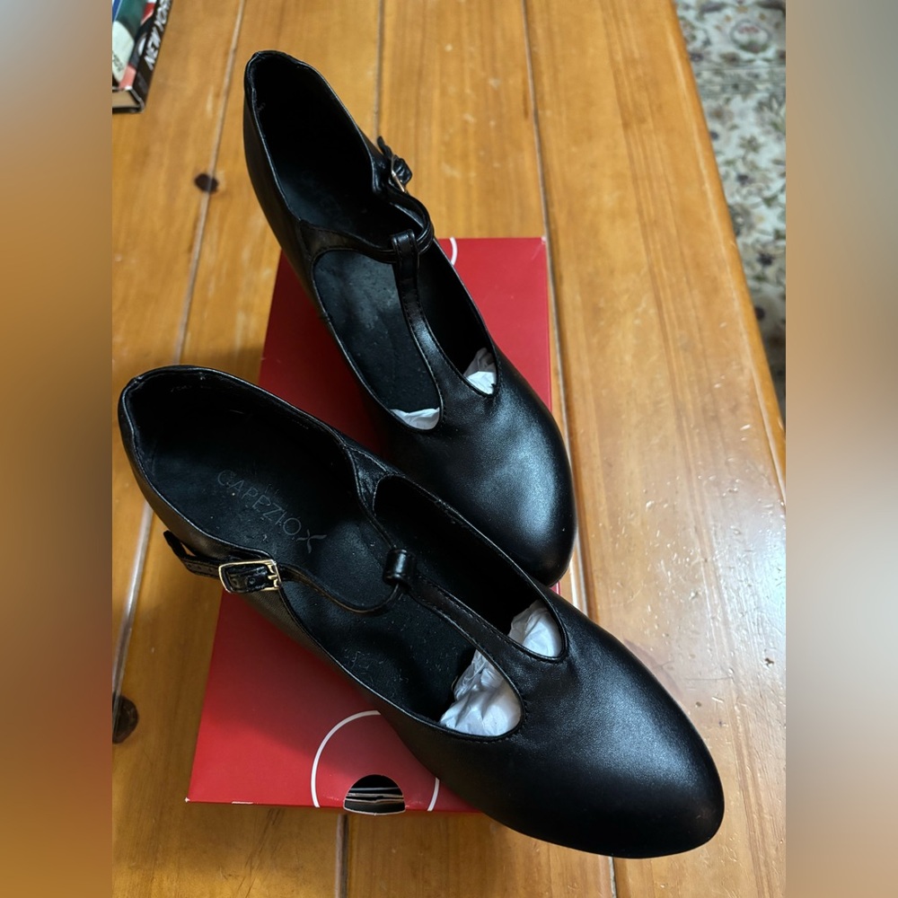Black Capezio character shoe